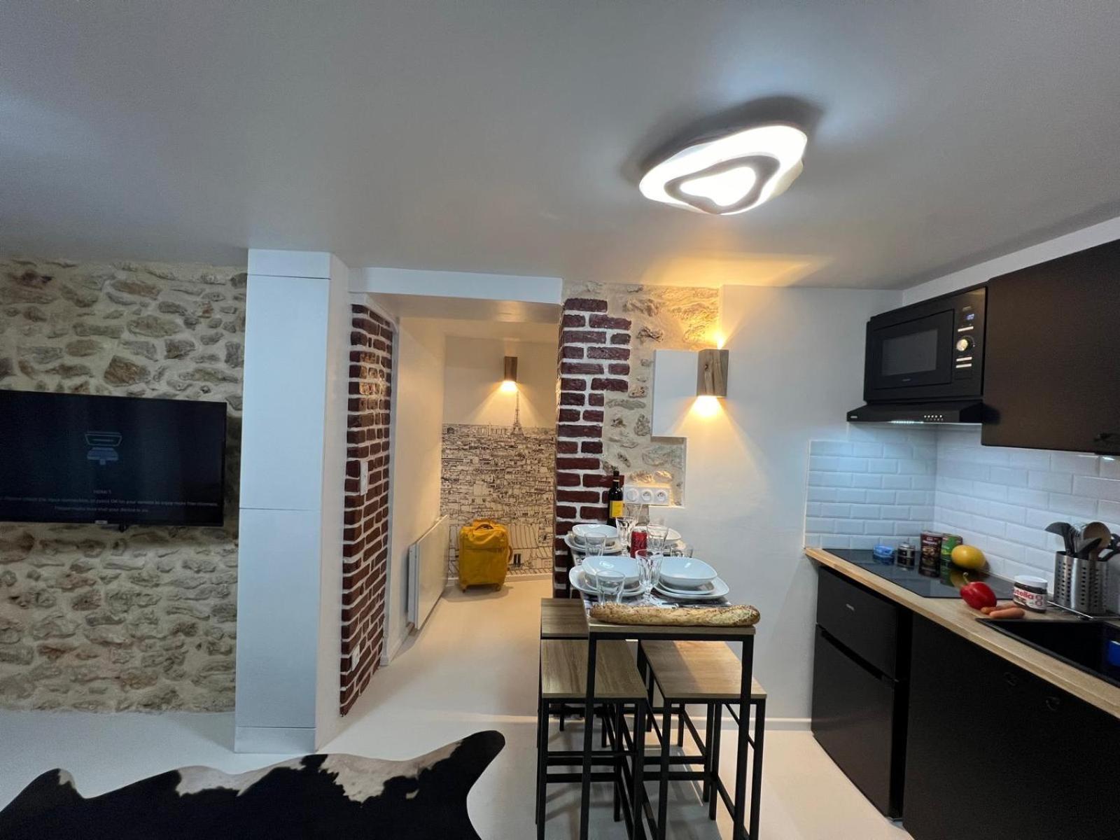 Appartement Design Quartier Montmartre-Sacre-Coeur! Paris Xviiie Экстерьер фото